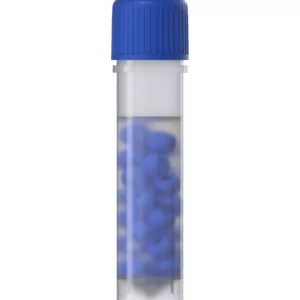Blue MWE VIABANK™ Vial with bacterial storage beads