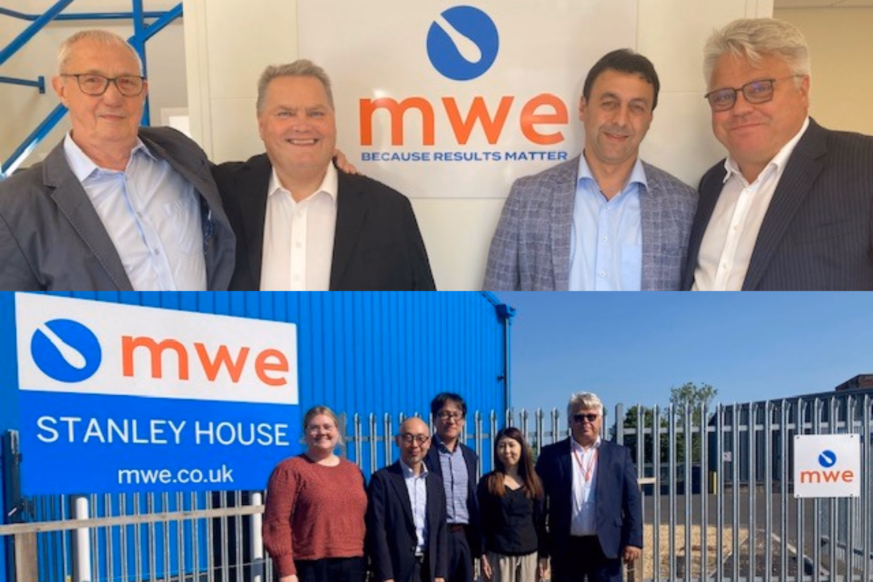 Distributor Check GmbH and Iwaki Co Ltd visit MWE headquarters