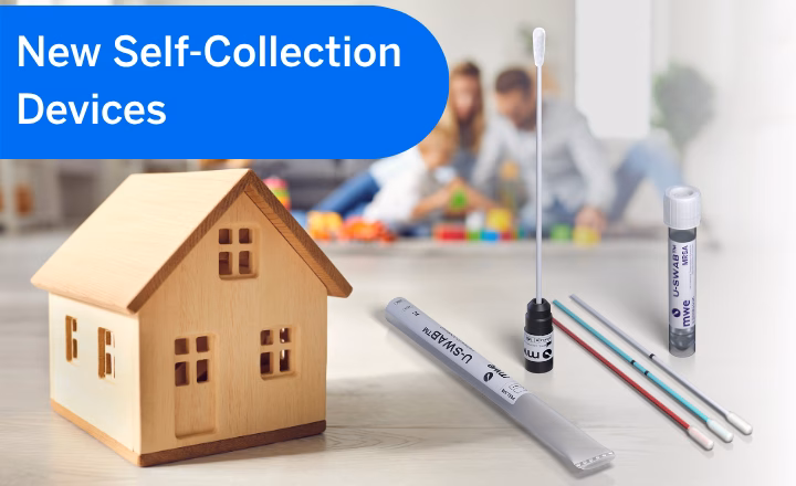 New Self Collection Devices from MWE for HPV Screening and MRSA to support community testing